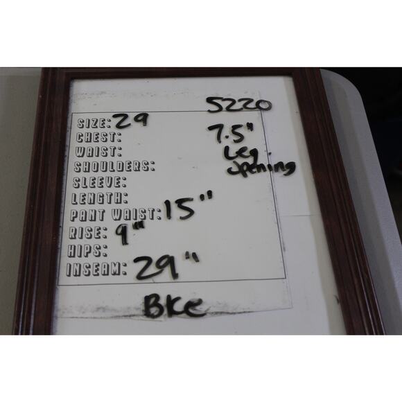 BKE Jake Straight Jeans Mens 29x29 Blue Lightwash Denim Classic Comfort Stretch - Picture 5 of 5